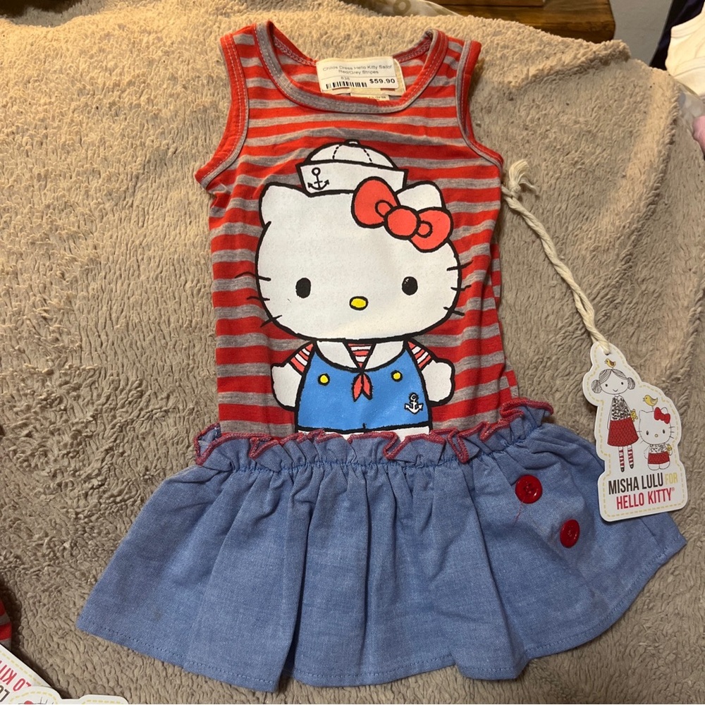 Hello kitty dress for baby or child multiple sizes - Picture 2 of 5